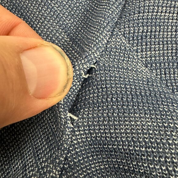 Skies Are Blue Womens M Blazer Jacket With 3/4 Sleeves Polyester & Cotton Blend - Picture 6 of 7